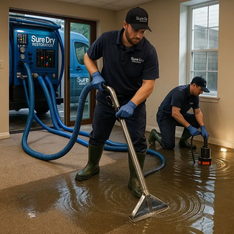 Water Extraction and Removal process in Iberia Parish, LA